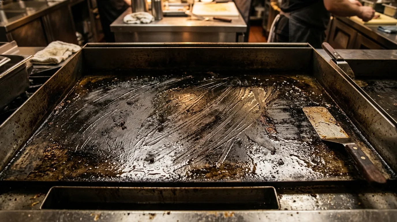The flat-top surface